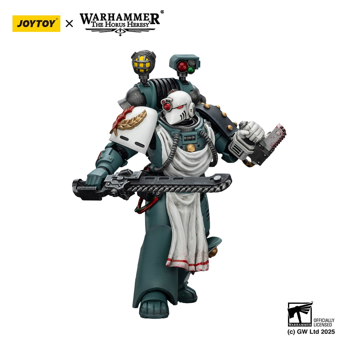 [IN STOCK] JOYTOY Warhammer 40K 1/18 Action Figures Sons of Horus Legion Apothecary Anime Military Model Toys Collectible