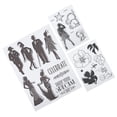 thumbnail image 4 of 3Pcs Transparent Stamp Rubber TPR Journal Album Decoration DIY HandMade Crafts Accessories, 4 of 14