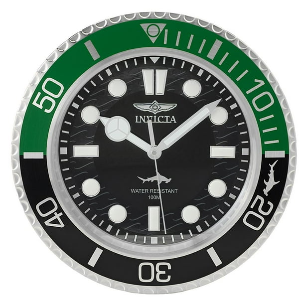 Invicta Pro Diver 14" Quartz Wall Clock