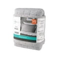 thumbnail image 6 of Mainstays Cotton-Rich T-Shirt Soft Jersey Pillow Sham Bedding, Standard/Queen, 1 Pack, Gray, 6 of 6