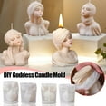 thumbnail image 7 of Portrait Silicone Candle Mold, 4 Sizes 3.5-4.4 in, Reusable for Creative DIY, Make Artistic Candles and Soaps at Home, 7 of 7