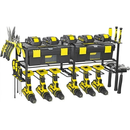Tuenort Durable Tool Boxes & Organizers Black 27.76 x 7.87 x 7.87 7.5 lbs