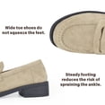 thumbnail image 6 of BERANMEY Loafers for Women Platform Slip-On Womens Loafers Shoes Stylish Women's Loafers Slip-Ons Comfortable Non-Slip Dressy Work Flats Loafers for Women Dressy Casual, 6 of 8