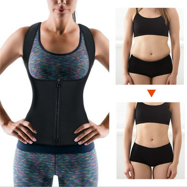 Birdeem Women Sports Sweat Shapewear Chest Support Abdomen Body Shaper Vest  Top