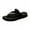 Black, variant on Kmdttou Shoes for Women Sandals Summer Comfortable Casual Sandals With Wedge Heels Platform Slippers With Comfortable Plantar Fasciitis Arch Support(Size:36-40)