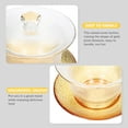 thumbnail image 5 of IBASETOY Assorted Color Crystal Glass Tureen Teacup for Home Use 1Set, 5 of 5