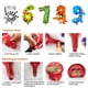 thumbnail image 2 of Cateissary Globo de fiesta con forma de número de animal, globo de papel de aluminio para niños, decoración de fiesta de cumpleaños, número 8 Type2 NO2 Cateissary HA002733-09, 2 of 6