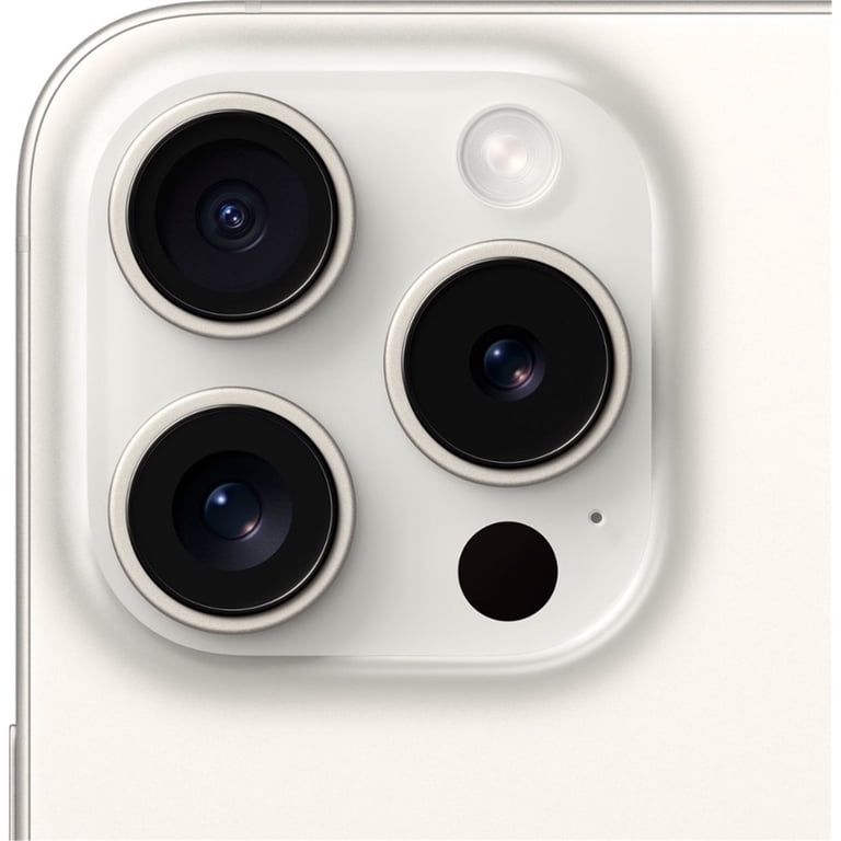 Apple iPhone 15 Pro, Fully Unlocked, 256GB, White Titanium