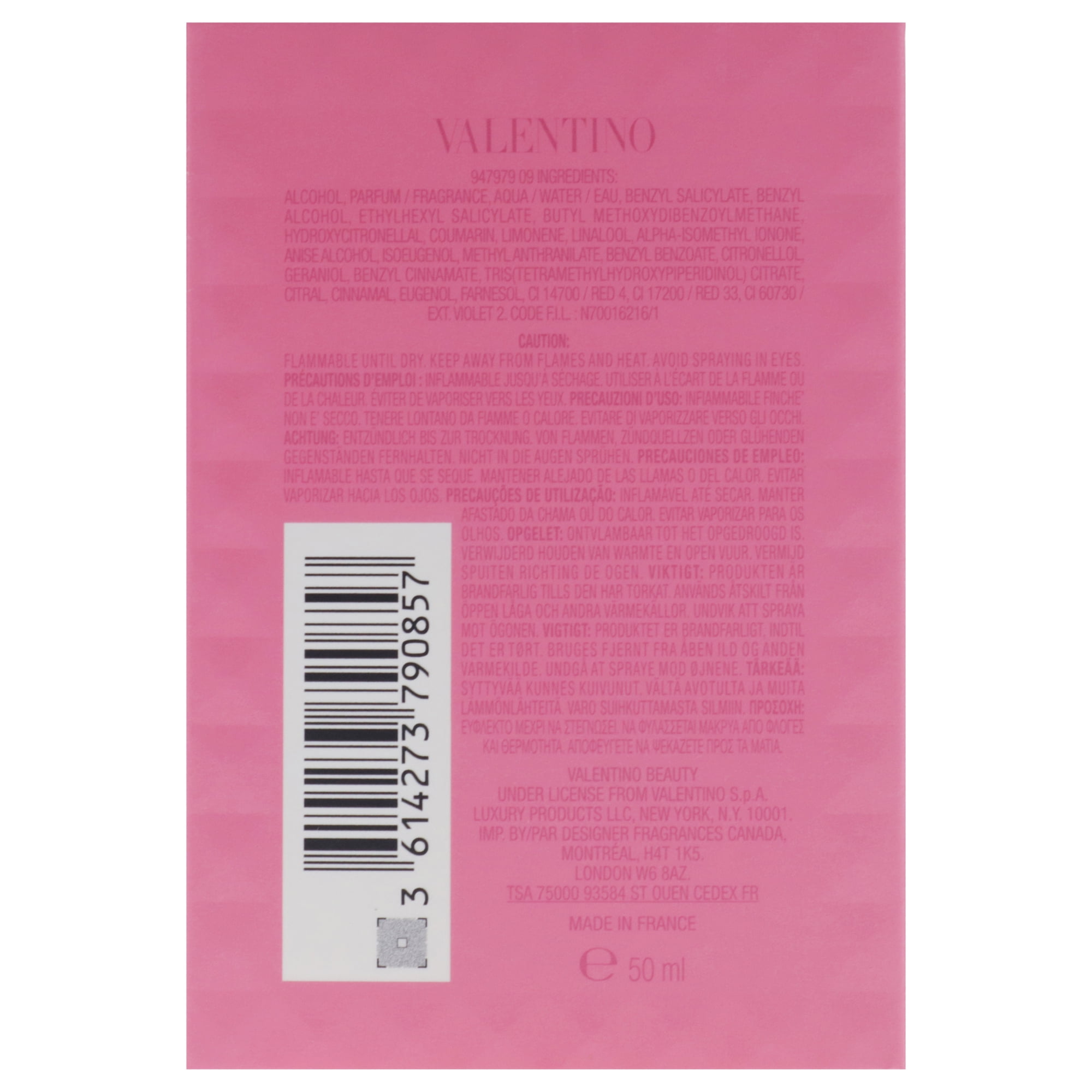 Valentino Donna Born in Roma Paradise Intense 3.4 OZ Eau De