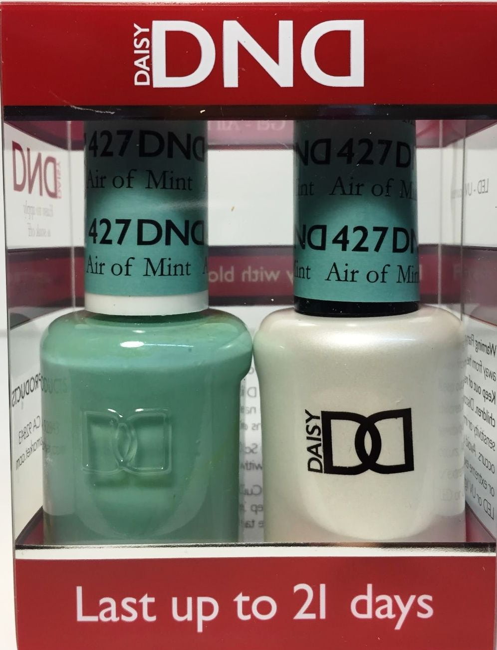 DND Nail Polish Gel & Matching Lacquer Set (427 Air Of Mint
