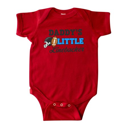 

Inktastic Daddys Little Linebacker Gift Baby Boy or Baby Girl Bodysuit