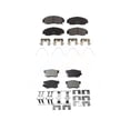 thumbnail image 1 of TEC Front Rear Ceramic Brake Pads Kit for Car Honda Civic Accord Acura TL TSX CL RL KTC-100225, 1 of 2