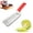 Red, variant on Dual Blade Julienne Cutter, Stainless Steel Double-Layer Slicer, Stainless Steel Cabbage Shredder for Coleslaw & Sauerkraut, Ergonomic Lettuce Chopper with Silicone