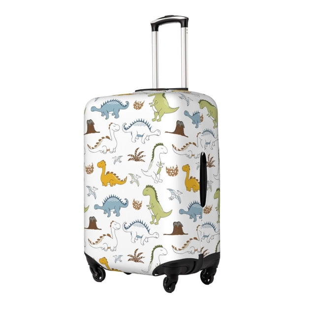 Fotbe Dinosaur Funda Protectora para Equipaje, Antirrayones y Resistente a la Suciedad, Compatible con Maletas de 18 a 32 Pulgadas-Small
