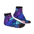 thumbnail image 2 of Lsque Geometry Dash Printed Crew Socks, Moisture-Wicking Socks, Athletic Socks for Men Breathable Cushion Socks Casual Sport Socks for Running Traveling, 2 of 6