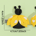 thumbnail image 6 of Yoyauz Cute Hair Accessories: 2PCS 1.57 Inch Ladybug Clips, Beetle Hair Clips Animal Clips For Ladies And Girls Cute Hair Clips, 6 of 6