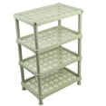 thumbnail image 4 of Estante de Almacenamiento de Plástico para Baño Zhivalor Cuadrado Verde, 4 of 8