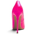 thumbnail image 3 of Zhabtuc Women's Classic Slip On Heels Sexy Pointed Toe Pumps Stiletto Pumps Party Dress Shoes Pink Size 11, 3 of 6