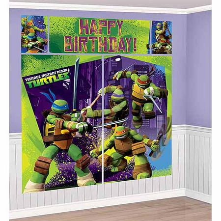 Teenage Mutant Ninja Turtle Scene Setter Kit