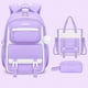 thumbnail image 2 of Chinllo Kids Large Capacity Girls School Bag Three-piece Bag Handbag Pencil Case Student Teens Backpack 0428, 2 of 4