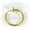 Gold, variant on 14G Fake Nose Ring, no piercing necessary, Spring Action Closure. Stainless Steel