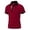 Red, variant on YAYUBA Mens Polo Shirts Cotton Button Down V Neck Big and Tall Business Casual Wear Stretch Oversized Athletic Fit Casual Tops