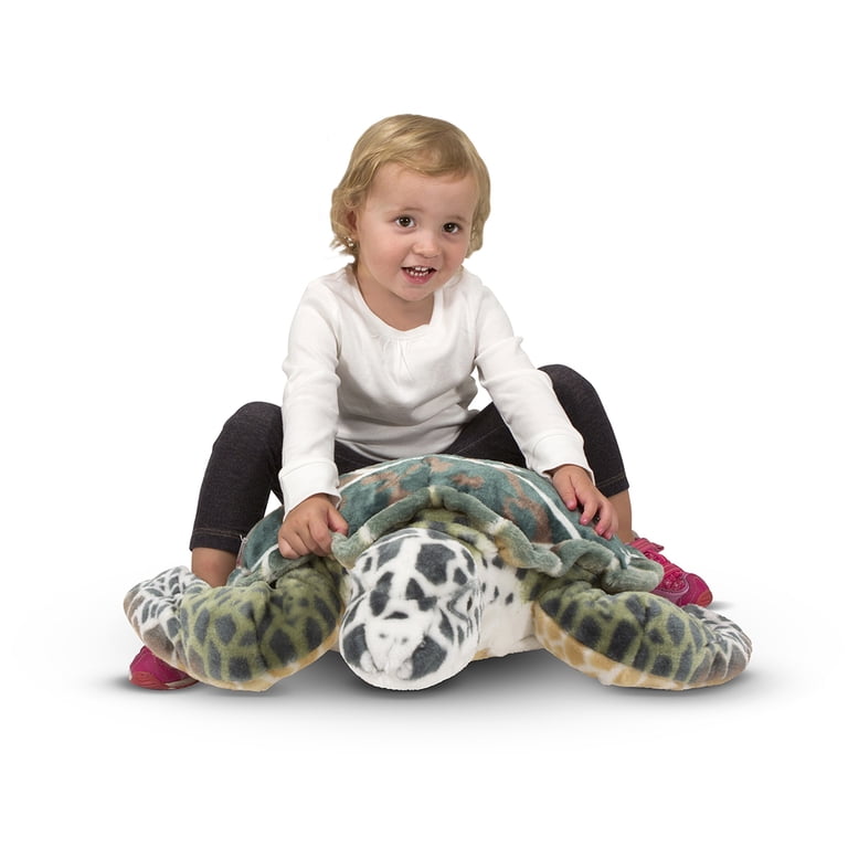 Melissa & Doug Giant Sea Turtle Stuffed Animal, 2 Feet photo 8