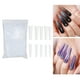 thumbnail image 5 of Lote de 500 uñas postizas de resina estilo bailarina largas con caja para bricolaje Transparente, 5 of 9