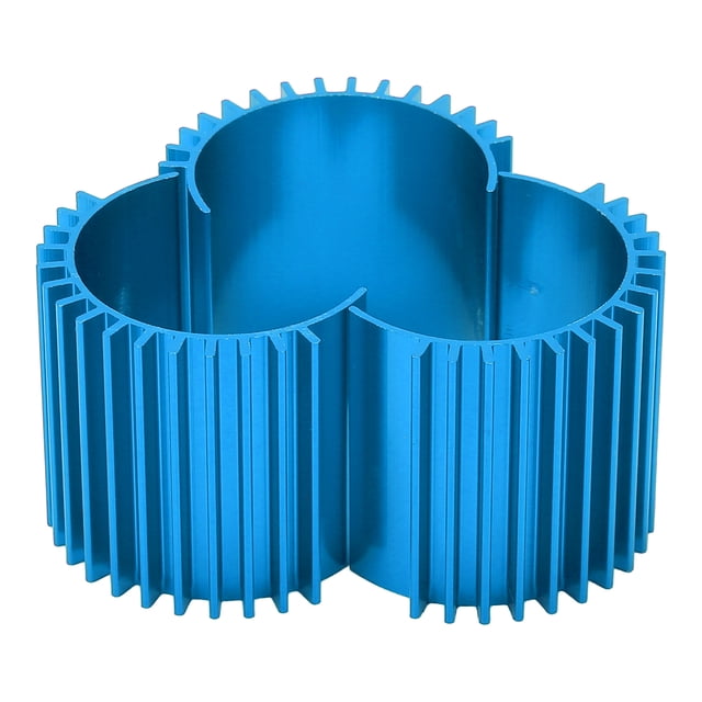 Disipador de calor del motor NikouMX sin escobillas de aluminio 370 3 piezas para motores 370