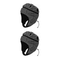 thumbnail image 1 of Wosthever EVA Portero Rugby Fútbol Fútbol Casco Rugby Sombrero Cabeza Protector Guardia Gris Gris 2piezas, 1 of 1