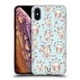 thumbnail image 1 of Head Case Designs Cutesy Doodles Rabbit Soft Gel Case Compatible with Apple iPhone XS Max, 1 of 7