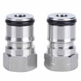 thumbnail image 1 of Connector Adapter Keg Posts Parts, High Hardness Stainless Steel Ball Lock Post, Silver Brewing Accessory For Home, 1 of 8