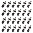 thumbnail image 1 of Uxcell 6.8mm Clavos de reparación para puertas de gabinete, pasadores de resorte con eje central de hierro, conector de panel de puerta, negro, 36 piezas, 1 of 7