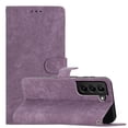 thumbnail image 4 of Allytechgroup Wallet Phone Case for Samsung Galaxy S21+ with Credit Card Slot, PU Leather Slim Lightweight Flip Case with Lanyard Shockproof Protective Bumper for Women Girls, Purple, 4 of 10