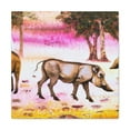 thumbnail image 1 of Warthog in Rococo - Canvas, 1 of 10