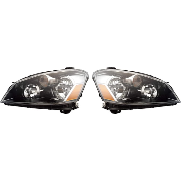 EPIC LIGHTING OE Style Halogen Headlights Assembly Replacement for NISSAN 05-06 ALTIMA [ NI2502156 NI2503156 26060ZB525 26010ZB525 ] Pair