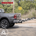 thumbnail image 5 of Yakima StageTwo 2" Premium Platform +2 Bike Tray Vehicle Hitch Add On, Slate, 5 of 9