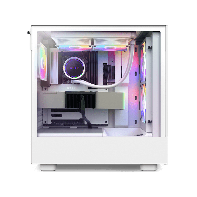 NZXT H Series H5 (2023) Gaming PC Case, Flow RGB Edition