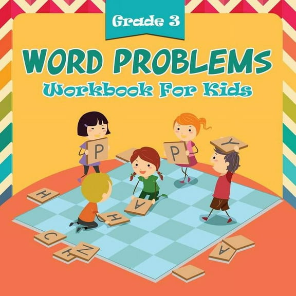 Grade 3 Word Problems: Workbook For Kids, (Paperback)