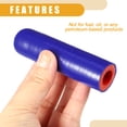 thumbnail image 6 of Unique Bargains 1 Set 12mm 0.47" ID Universal Car Silicone Coolant Cap Intake Vacuum Hose End Plug Silicone Blue Red, 6 of 6