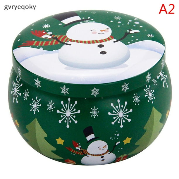 Tarro De Navidad gvr Cera Perfumada Caja De Regalo Para Plantas mx