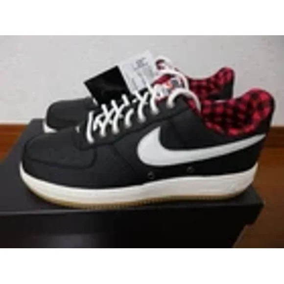 Deadstock 2016 Nike Air Force 1 Low Lumberjack Pack Black 718152-015 Men Us10.5