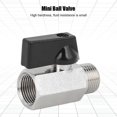 thumbnail image 4 of 2Pcs Straight Through Type Brass Abrasive Blasting Pneumatic Ball Valve Accessory G3/8in, 4 of 4