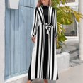 thumbnail image 4 of Vestido largo efecto Doppler Vestido elegante africano para mujer, 4 of 5