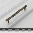 thumbnail image 2 of HDJNal 6PCS Creative Cabinet Knobs,Bronze Drawer Pull Handles for Luxury Cabinets, Cupboard, Drawer Door,Tree Branch Metal Drawer Pulls,Retro Drawer Door Dress Handle(CC:128mm), 2 of 6