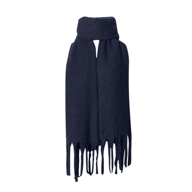 DPTALR Femmes Automne Pashmina Châle Wrap Cape Uni à Franges Tricot Cardigan Foulard