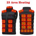 thumbnail image 1 of Chaleco Térmico Chaleco calefactor eléctrico unisex Chaleco calefactor eléctrico con 23 zonas calefactoras para hombres y mujeres, 1 of 9