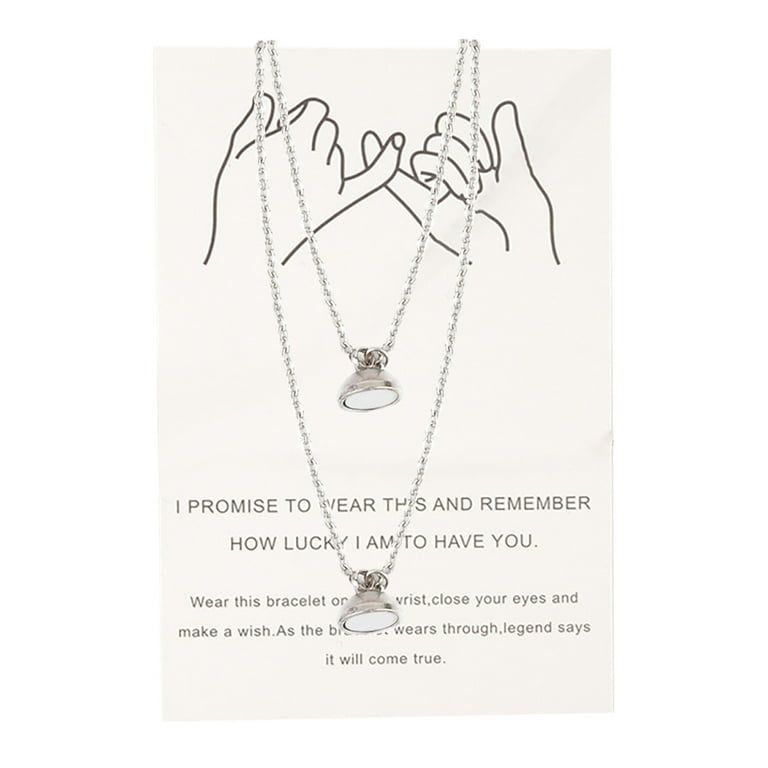 Matching necklaces for boyfriend sale and girlfriend pandora
