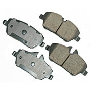 Akebono EURO Ultra-Premium Brake Pad Set, Ceramic Fits select: 2013 MINI COOPER ROADSTER, 2014-2021 MINI COOPER