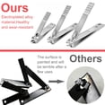 thumbnail image 6 of Nail Clippers Set - 18 Pcs Professional Manicure Pedicure Kit for Men Women, Stainless Steel Fingernail Toenail Clippers Cutters, Nail Care Grooming Tools with Leather Travel Case, 6 of 7